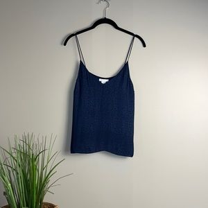 H&M Blue Patterned Top